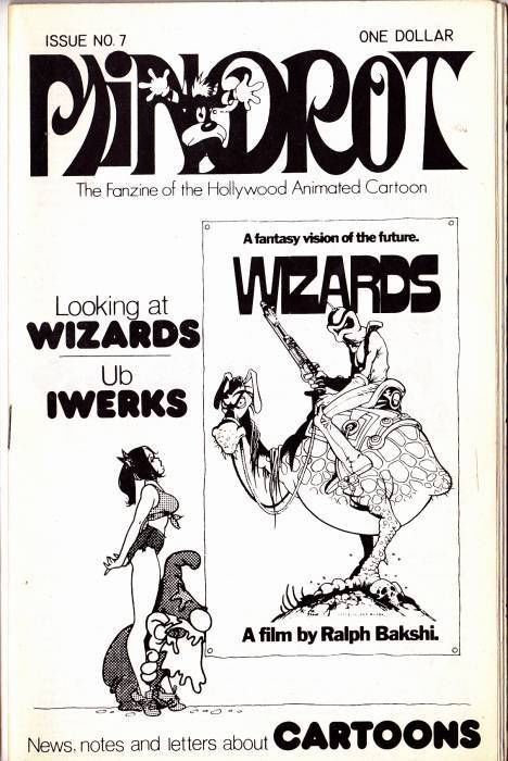 ANIMANIA magazine side cover Issue 7  1977