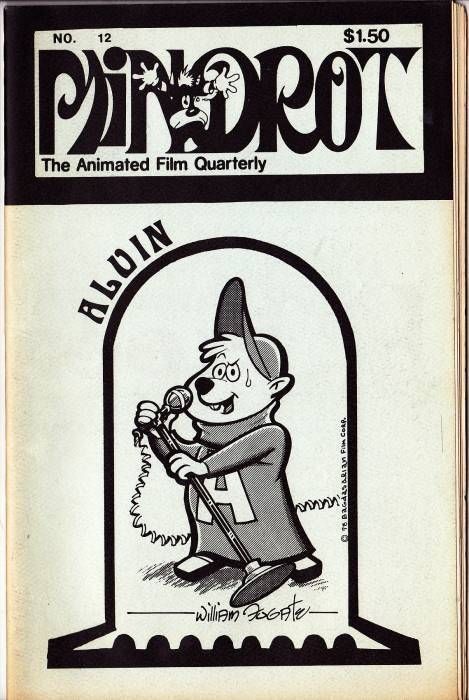 ANIMANIA magazine side cover Issue 12  1978