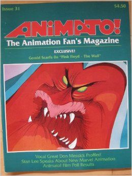 ANIMATO magazine side cover Issue 31 Winter 1994