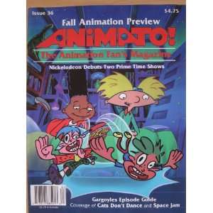 ANIMATO magazine side cover Issue 36 Fall 1996