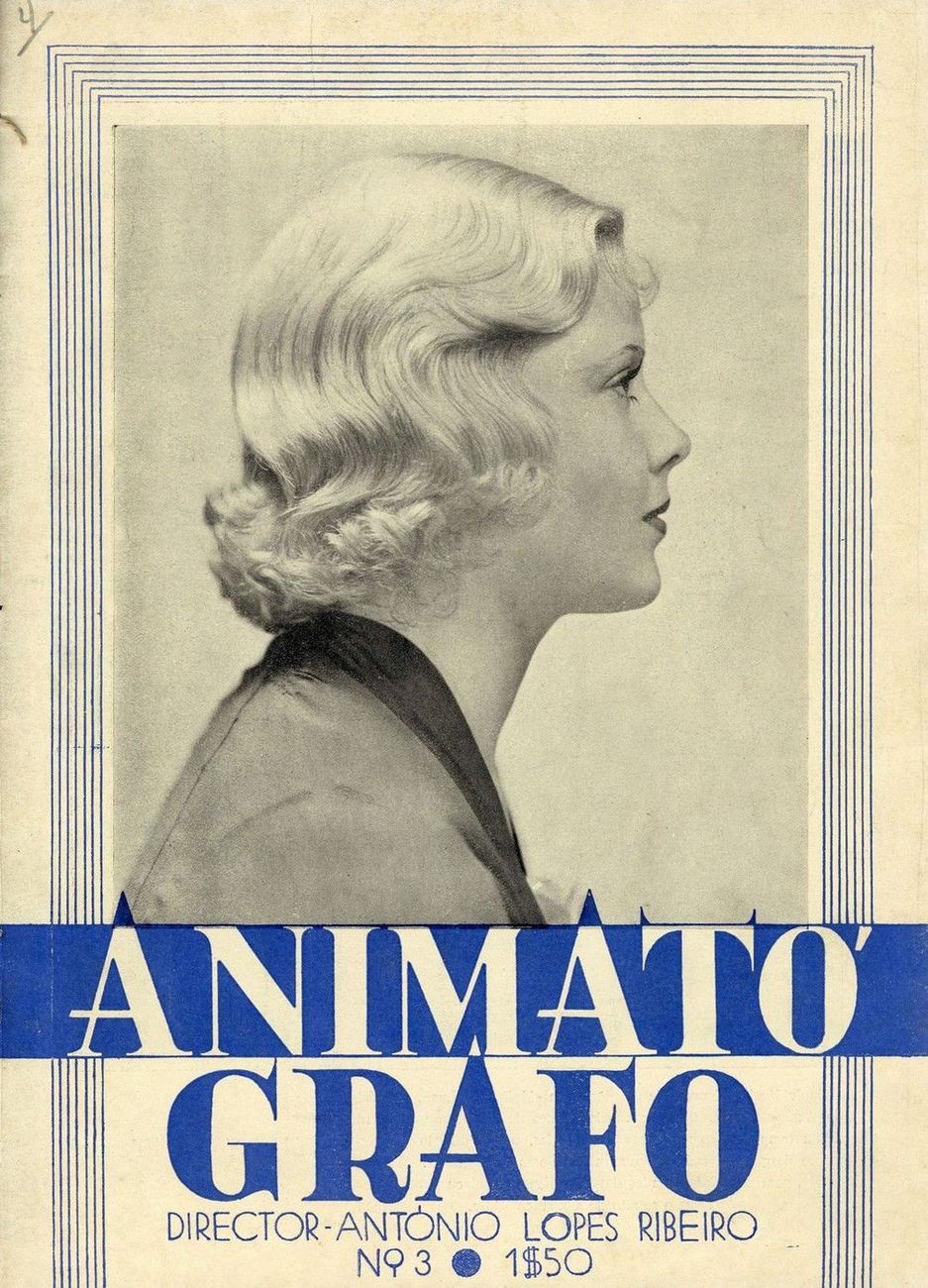 ANIMATOGRAFO magazine side cover Issue 3 17 April 1933