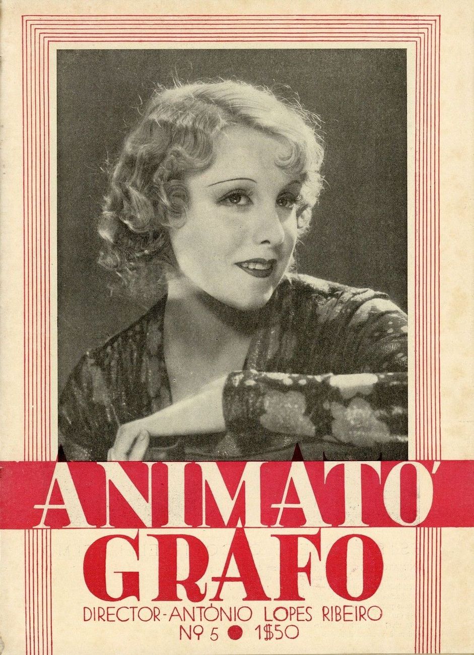 ANIMATOGRAFO magazine side cover Issue 5 1 May 1933