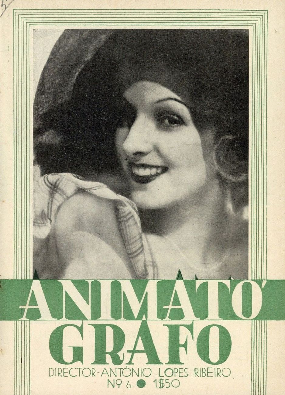 ANIMATOGRAFO magazine side cover Issue 6 8 May 1933