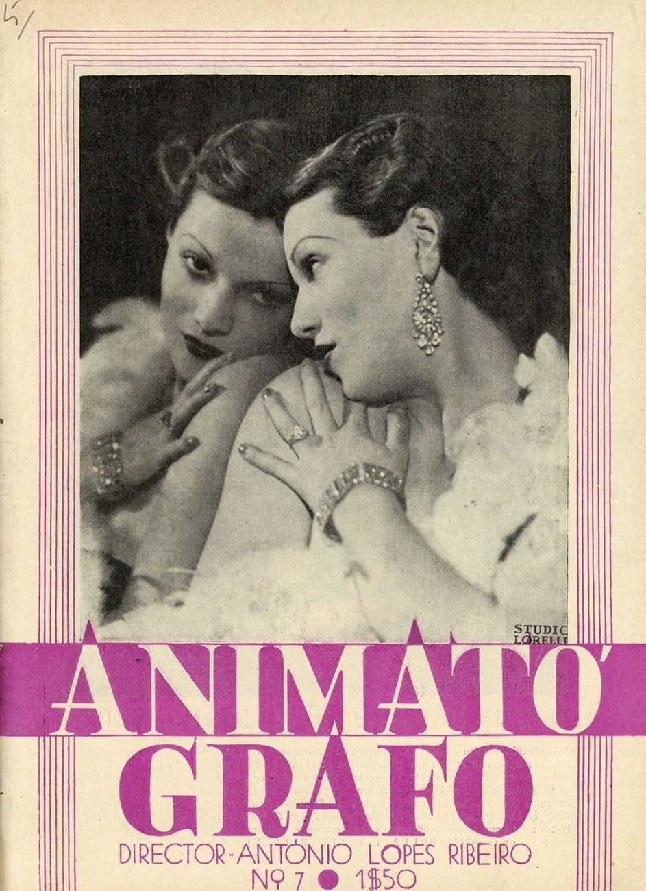 ANIMATOGRAFO magazine side cover Issue 7 15 May 1933
