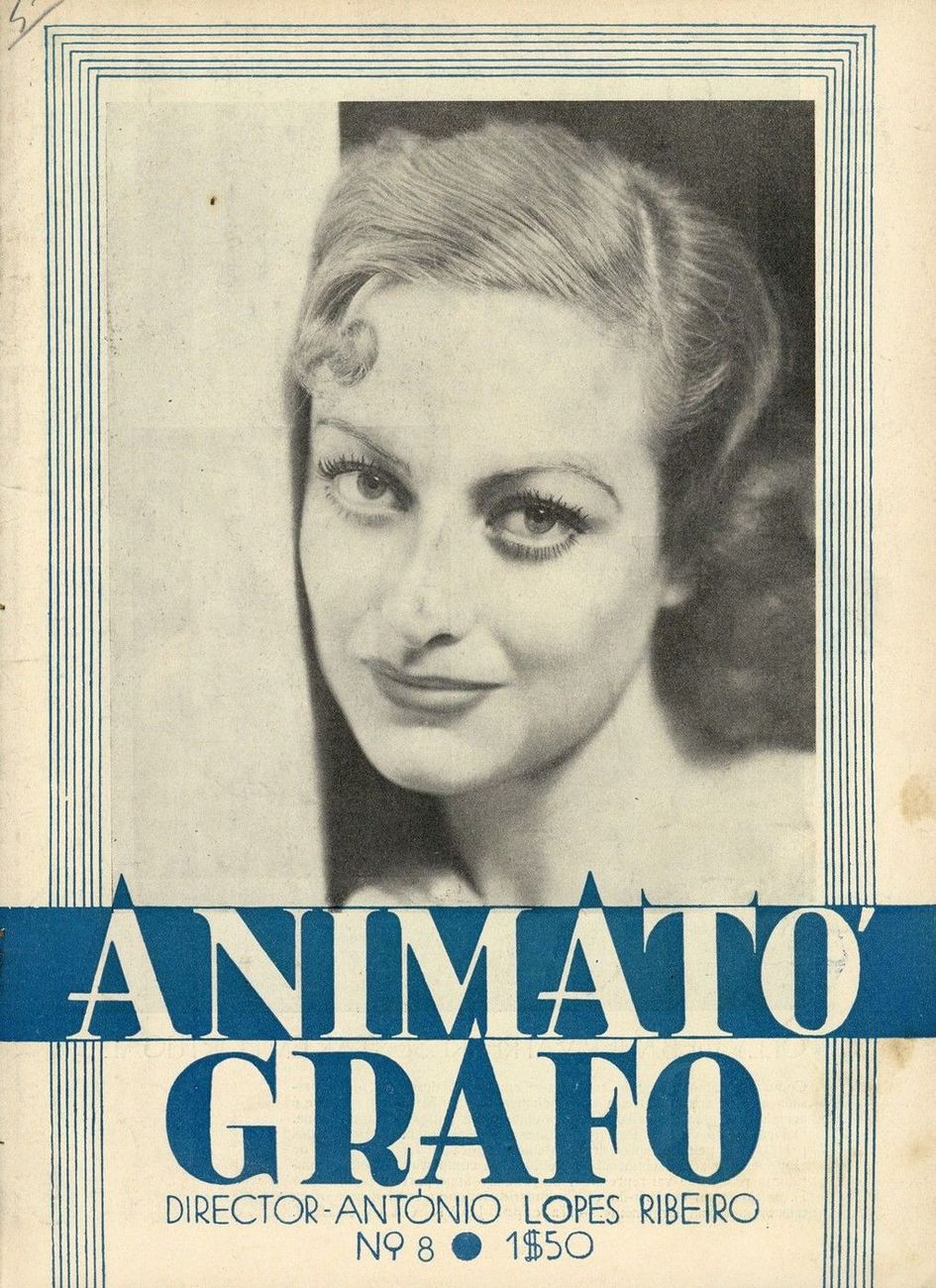 ANIMATOGRAFO magazine side cover Issue 8 22 May 1933