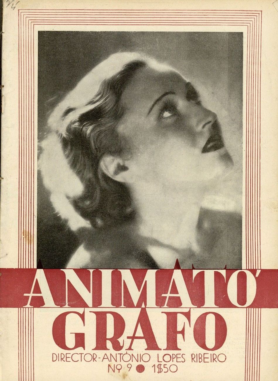 ANIMATOGRAFO magazine side cover Issue 9 29 May 1933