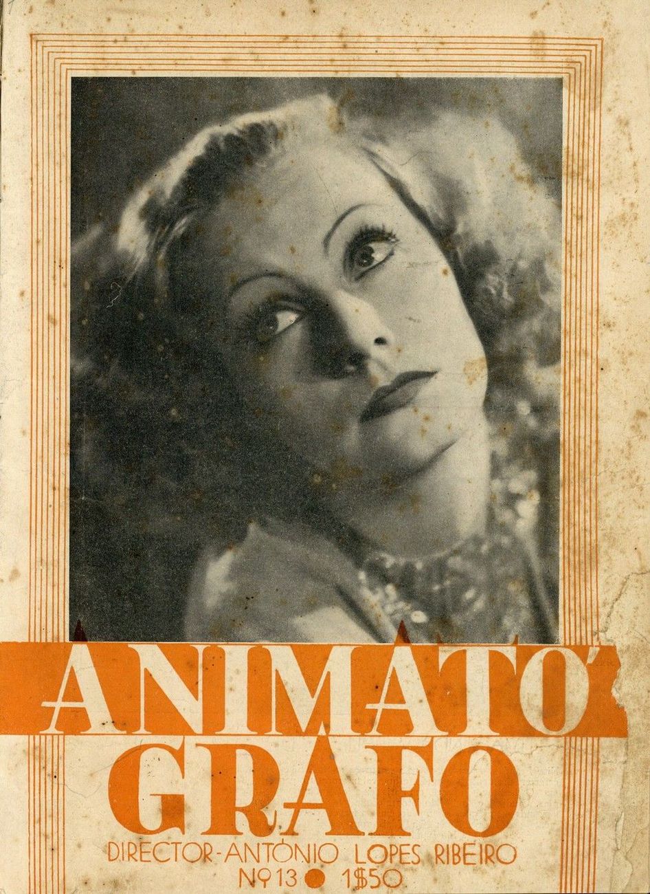 ANIMATOGRAFO magazine side cover Issue 13 26 June 1933