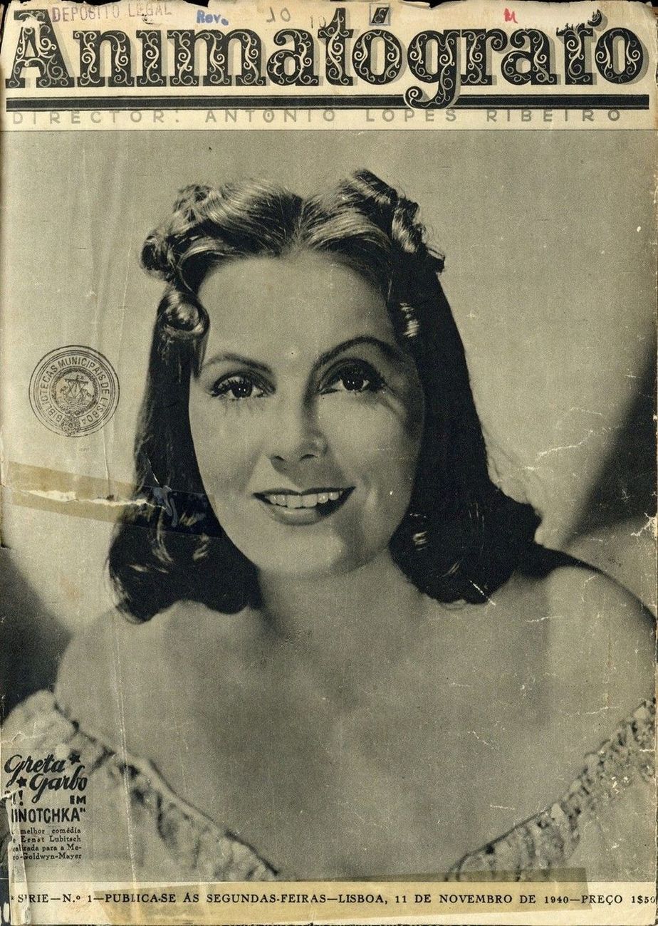 ANIMATOGRAFO magazine side cover Issue 1 11 November 1940