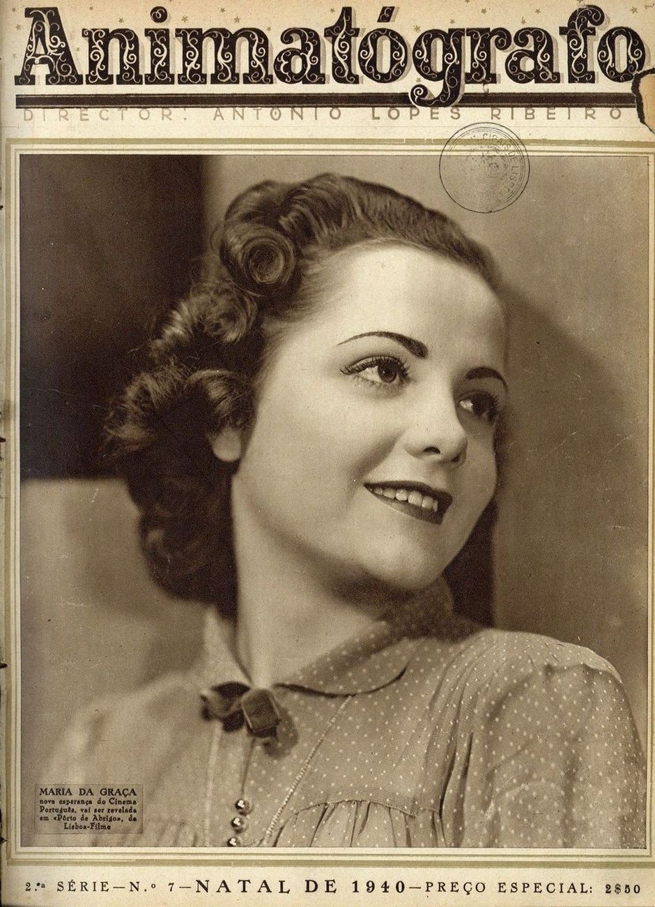 ANIMATOGRAFO magazine side cover Issue 7 23 December 1940