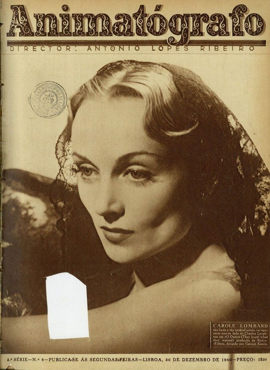 ANIMATOGRAFO magazine side cover Issue 8 30 December 1940