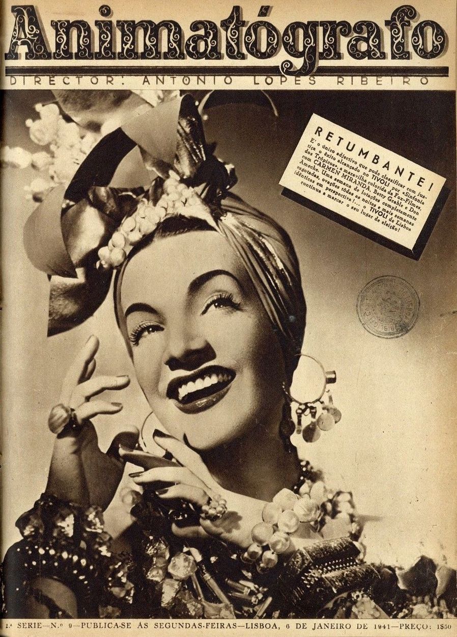 ANIMATOGRAFO magazine side cover Issue 9 6 January 1941