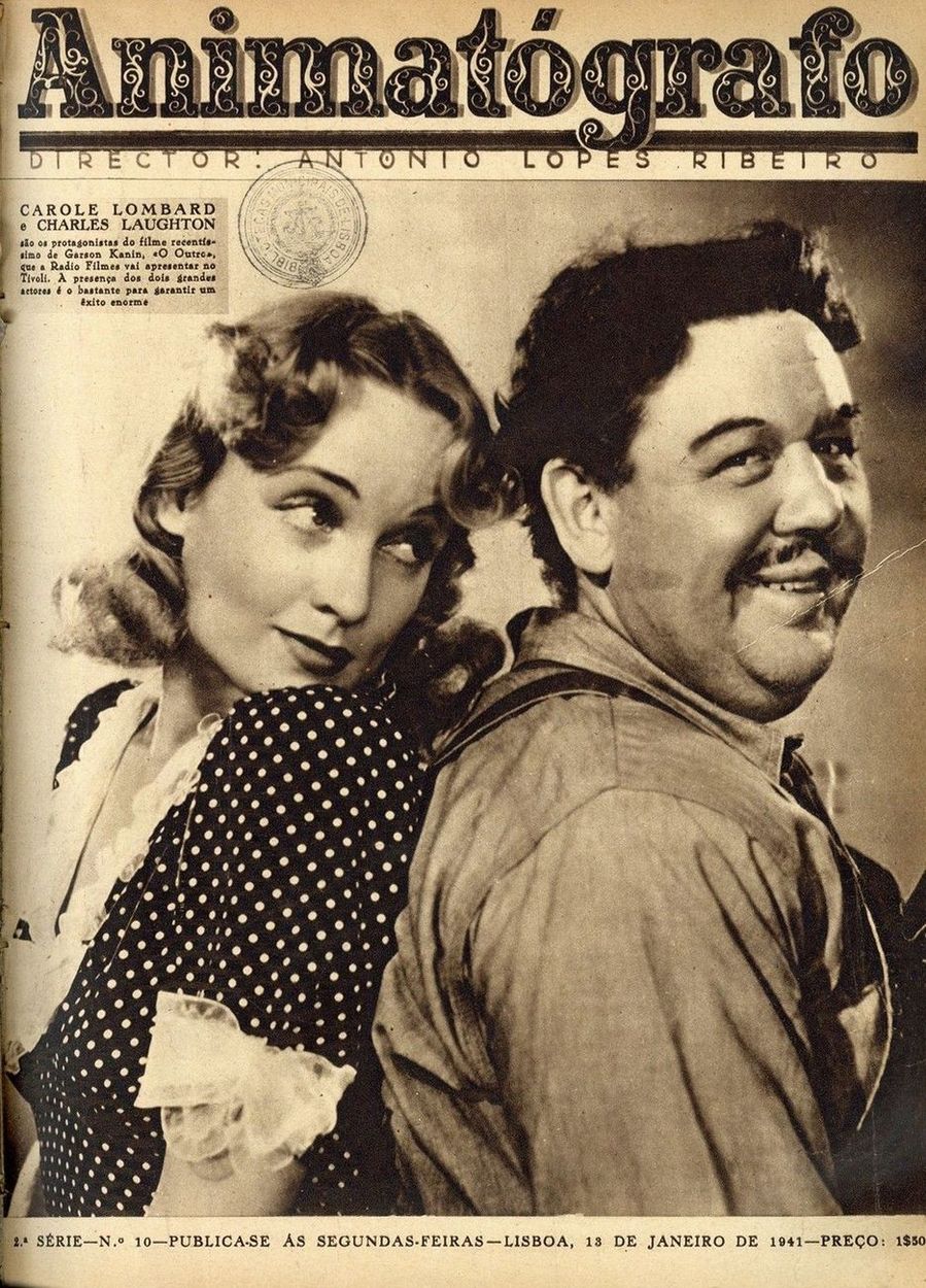 ANIMATOGRAFO magazine side cover Issue 10 13 January 1941