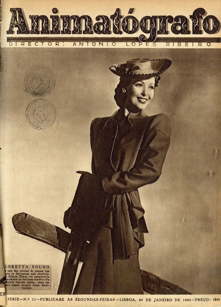 ANIMATOGRAFO magazine side cover Issue 11 20 January 1941