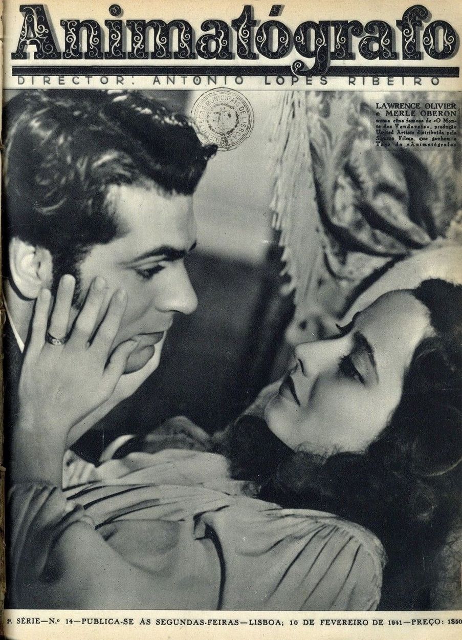 ANIMATOGRAFO magazine side cover Issue 14 10 February 1941
