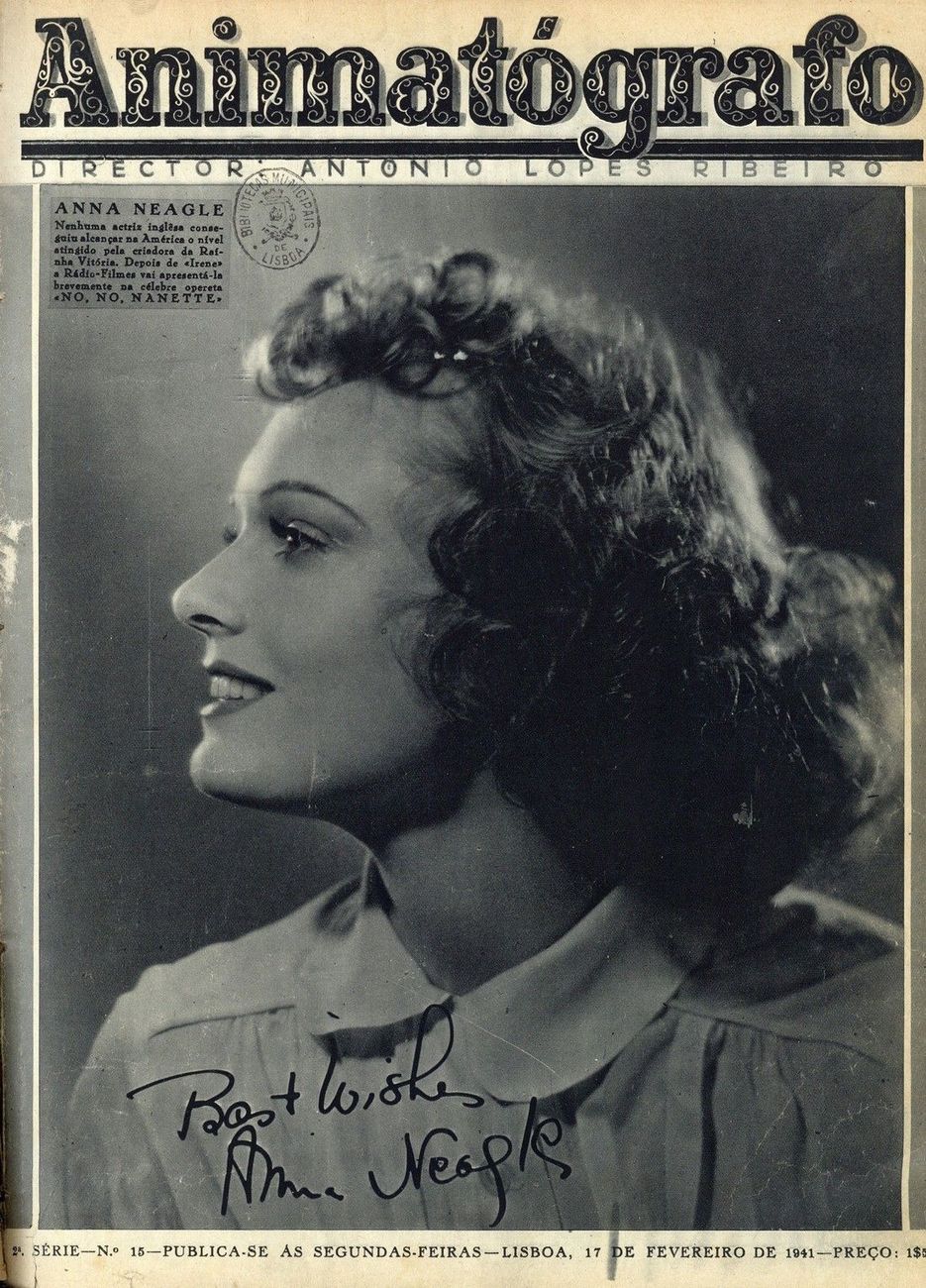 ANIMATOGRAFO magazine side cover Issue 15 17 February 1941