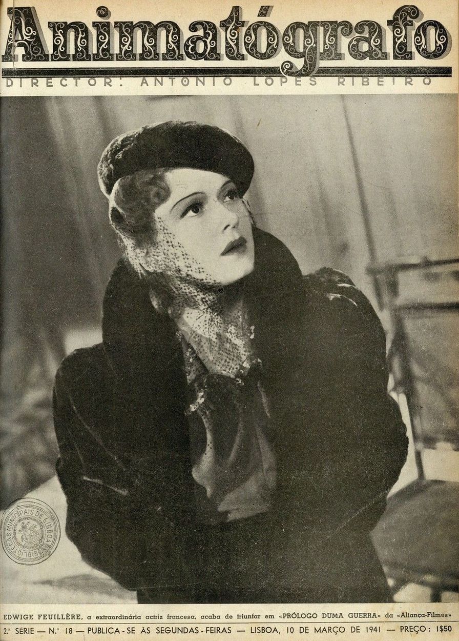 ANIMATOGRAFO magazine side cover Issue 18 10 March 1941