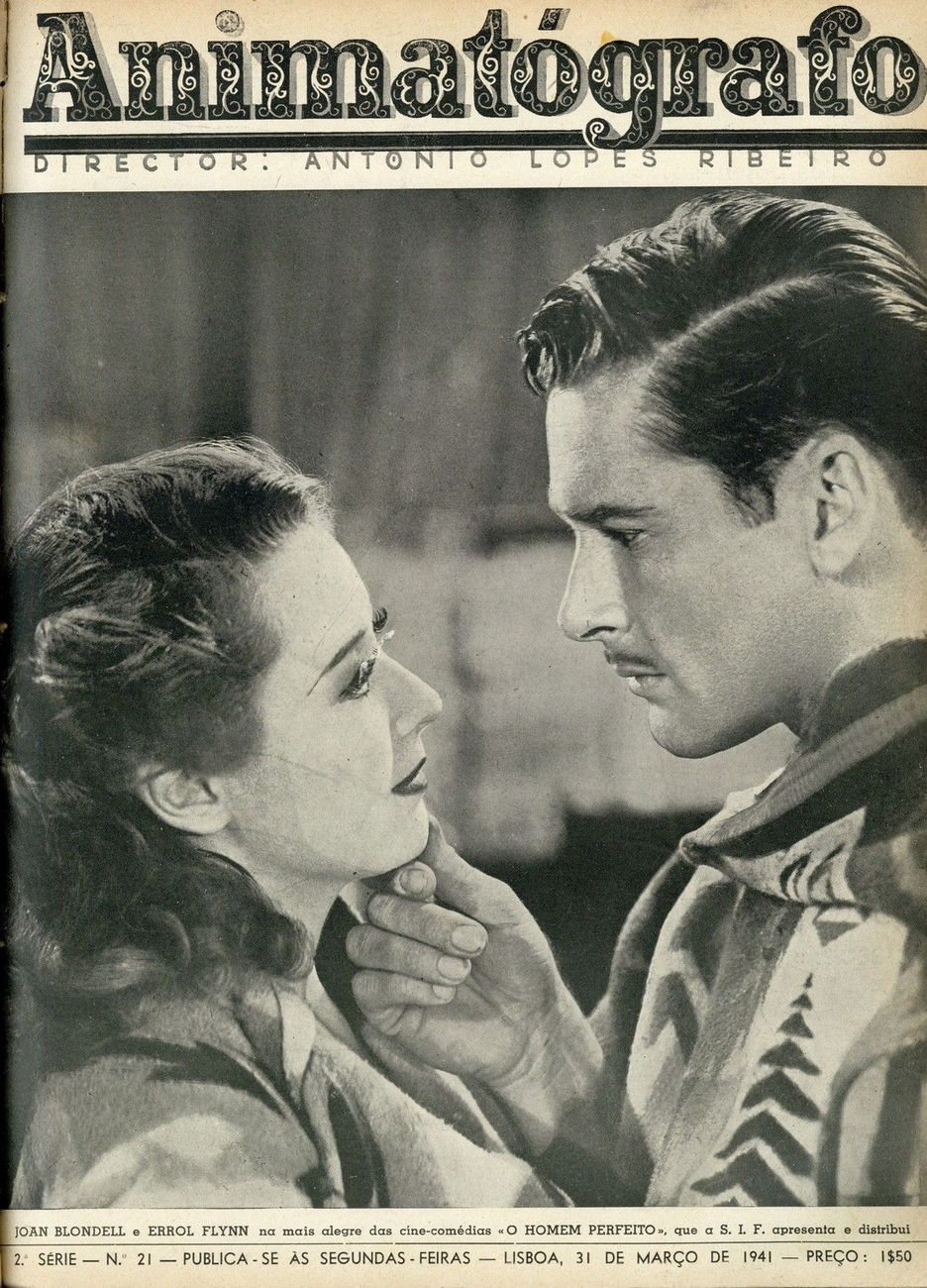 ANIMATOGRAFO magazine side cover Issue 21 31 March 1941