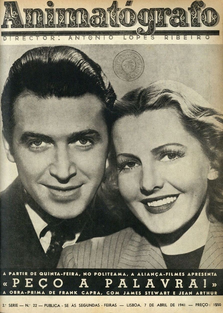 ANIMATOGRAFO magazine side cover Issue 22 7 April 1941