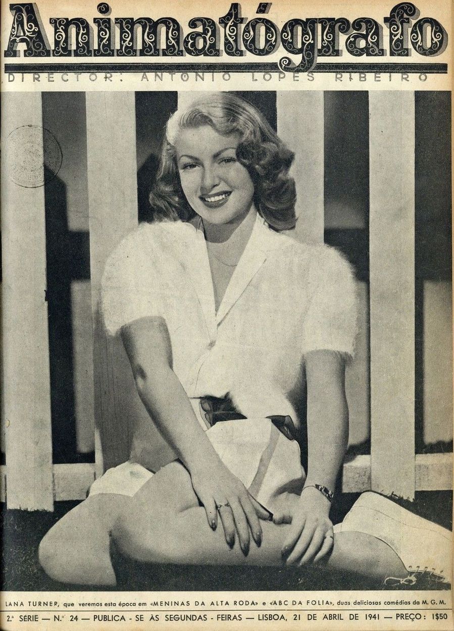 ANIMATOGRAFO magazine side cover Issue 24 21 April 1941
