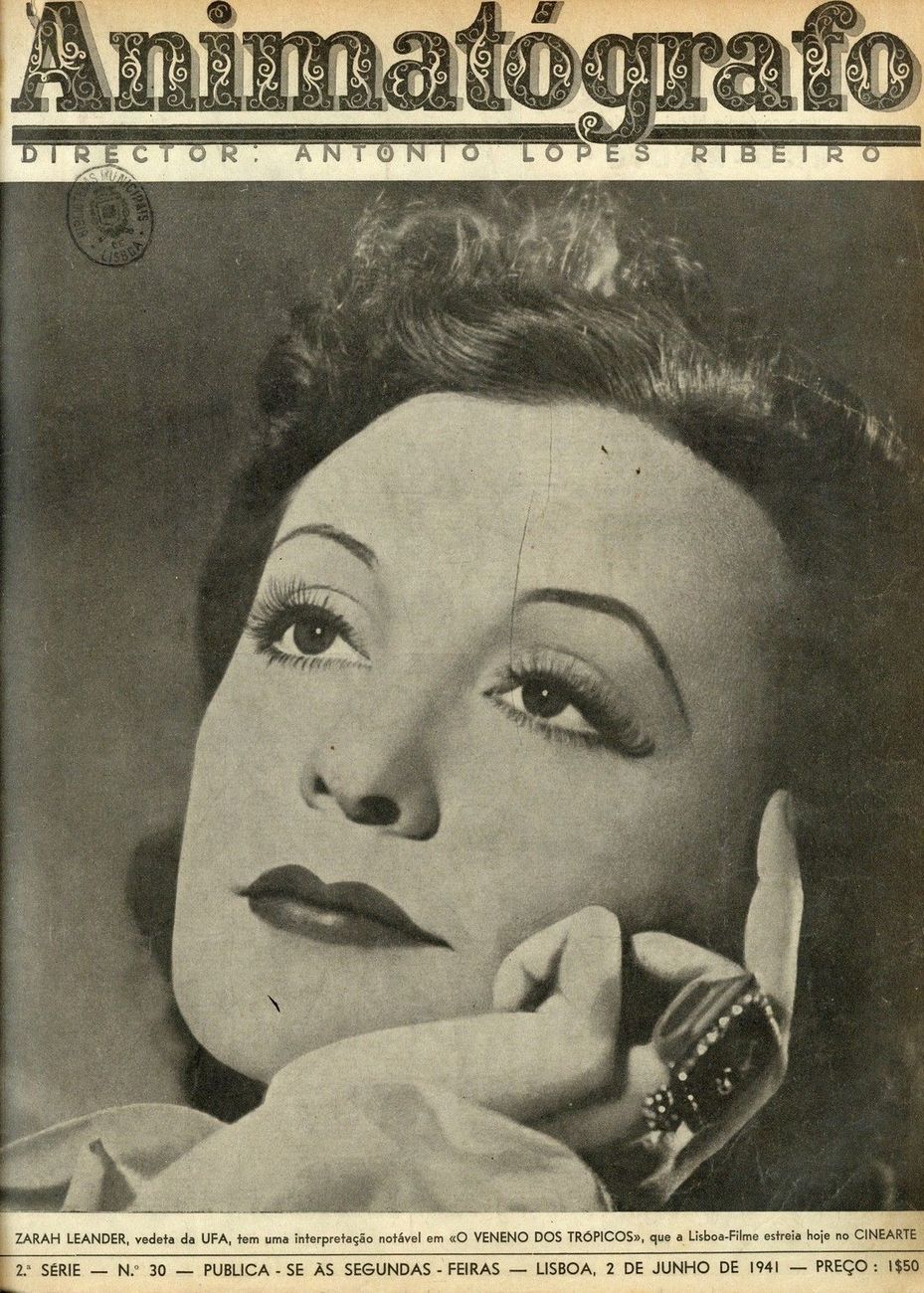 ANIMATOGRAFO magazine side cover Issue 30 2 June 1941