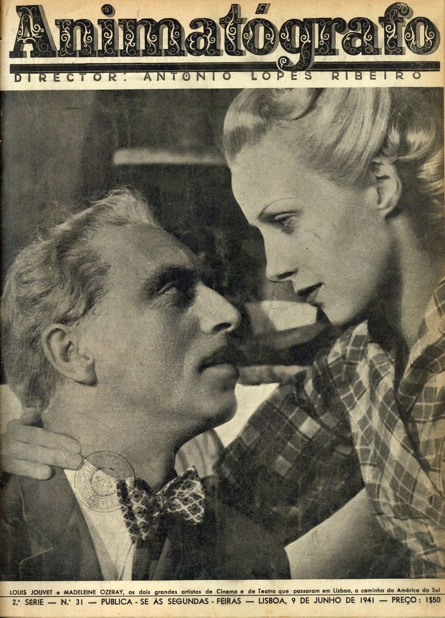 ANIMATOGRAFO magazine side cover Issue 31 9 June 1941