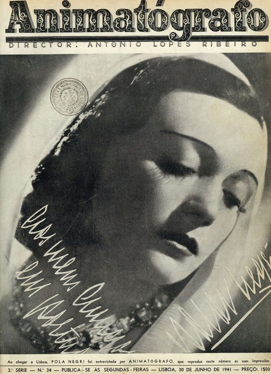 ANIMATOGRAFO magazine side cover Issue 34 30 June 1941
