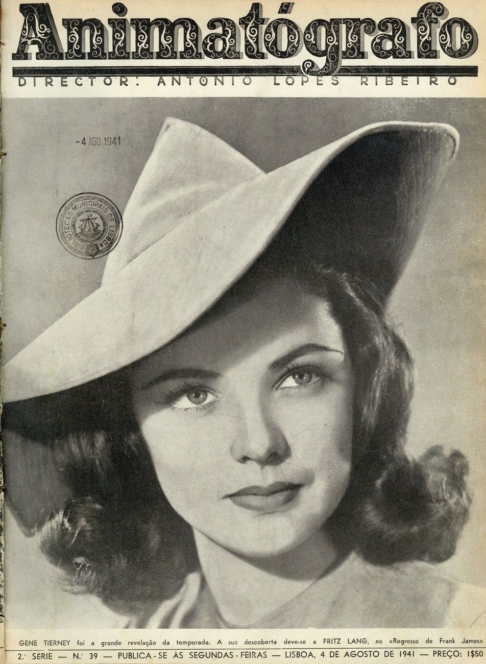 ANIMATOGRAFO magazine side cover Issue 39 4 August 1941