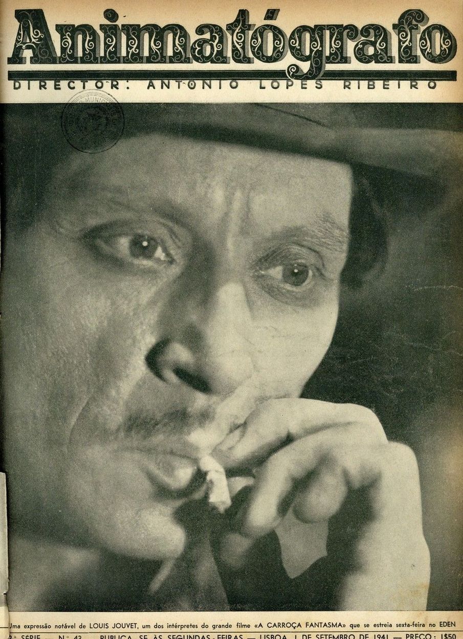 ANIMATOGRAFO magazine side cover Issue 43 1 September 1941