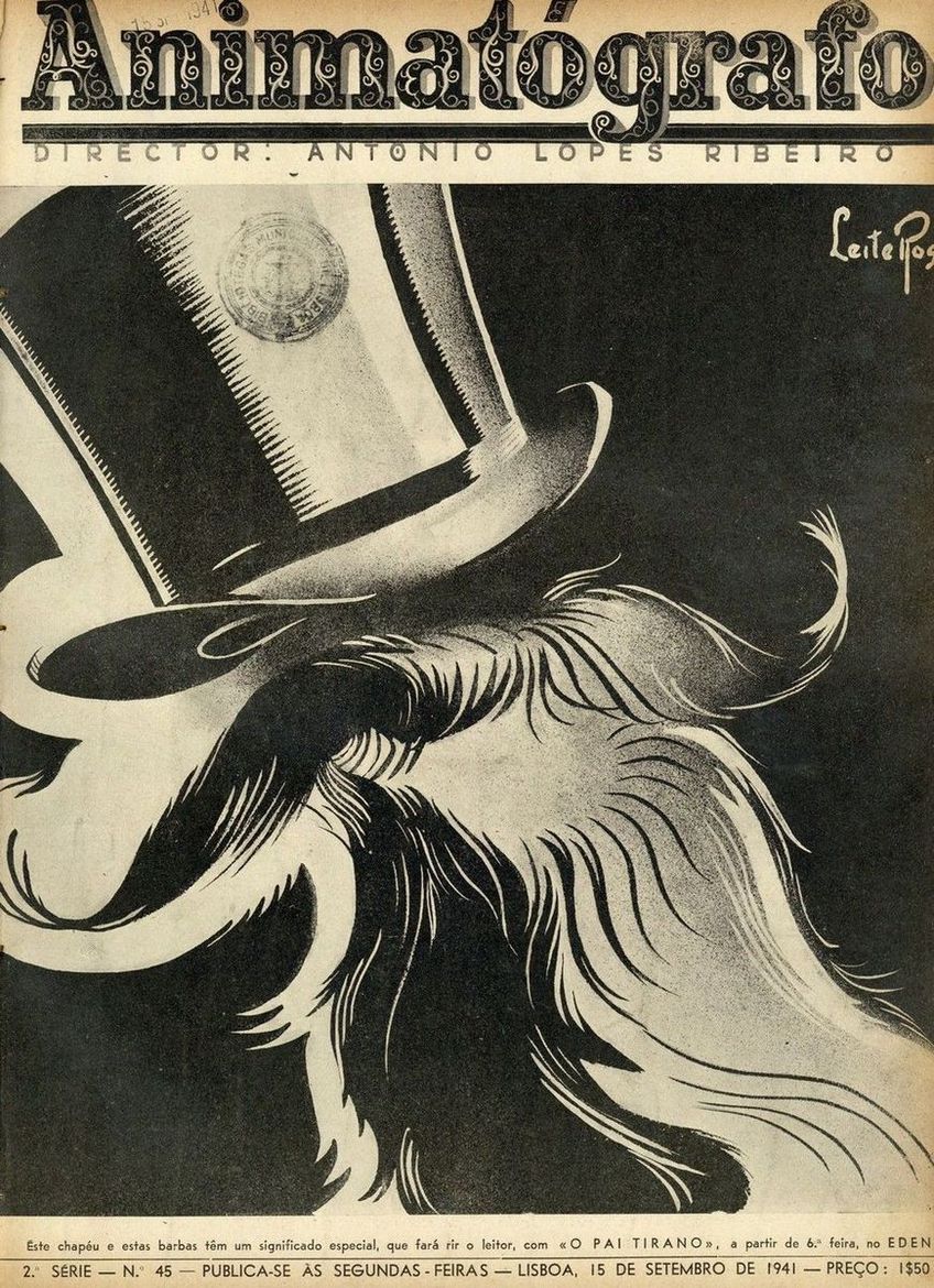 ANIMATOGRAFO magazine side cover Issue 45 15 September 1941