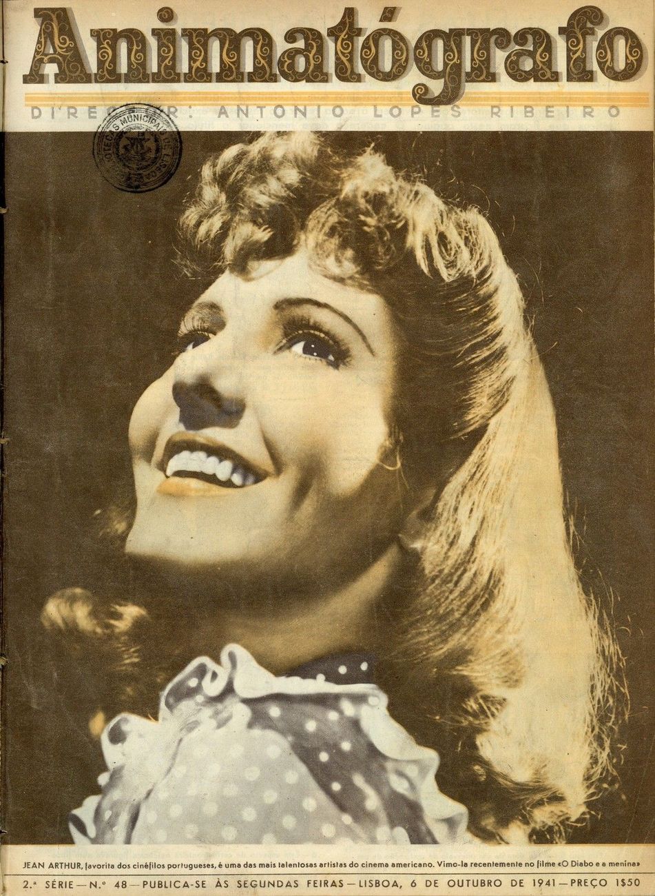 ANIMATOGRAFO magazine side cover Issue 48 6 October 1941