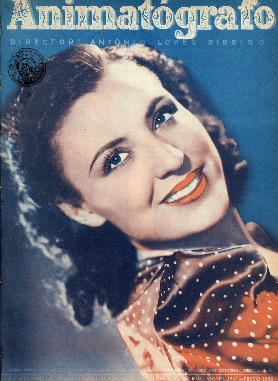 ANIMATOGRAFO magazine side cover Issue 49 13 October 1941