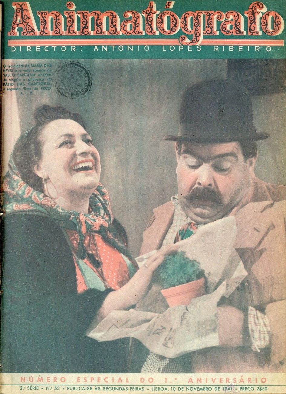 ANIMATOGRAFO magazine side cover Issue 53 10 November 1941