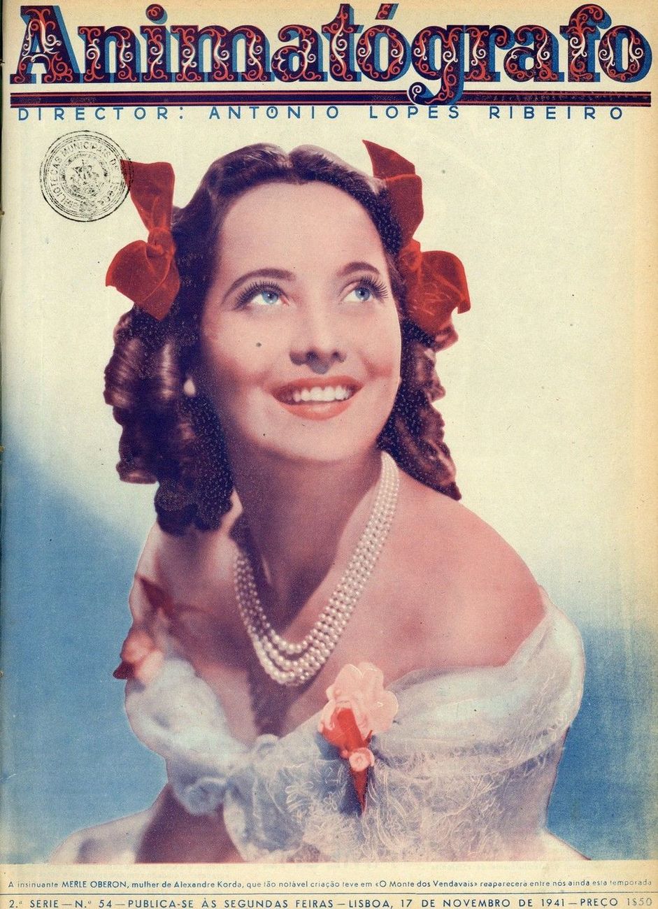 ANIMATOGRAFO magazine side cover Issue 54 17 November 1941