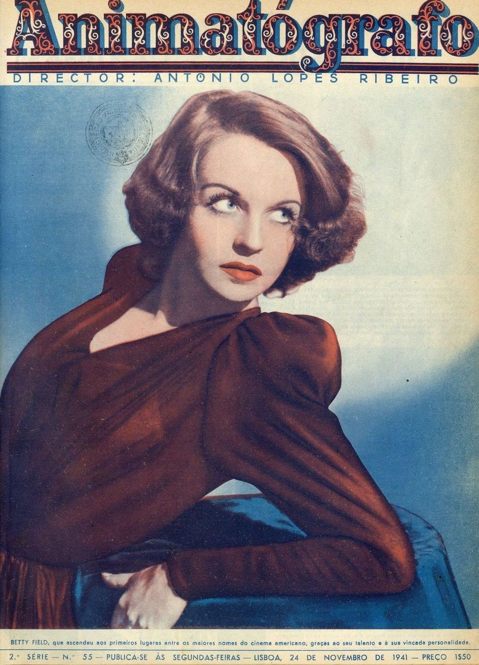 ANIMATOGRAFO magazine side cover Issue 55 24 November 1941