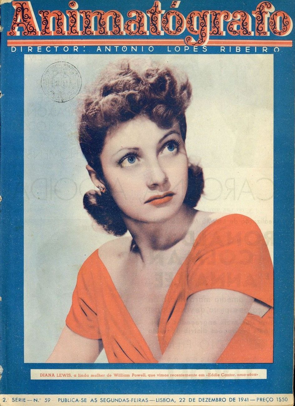 ANIMATOGRAFO magazine side cover Issue 59 22 December 1941