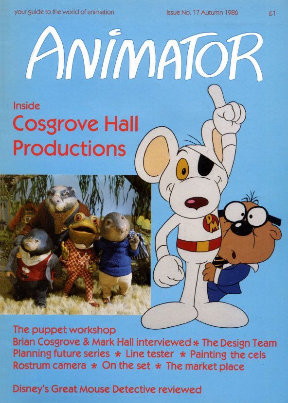 ANIMATOR magazine side cover Issue 17 Autumn 1986