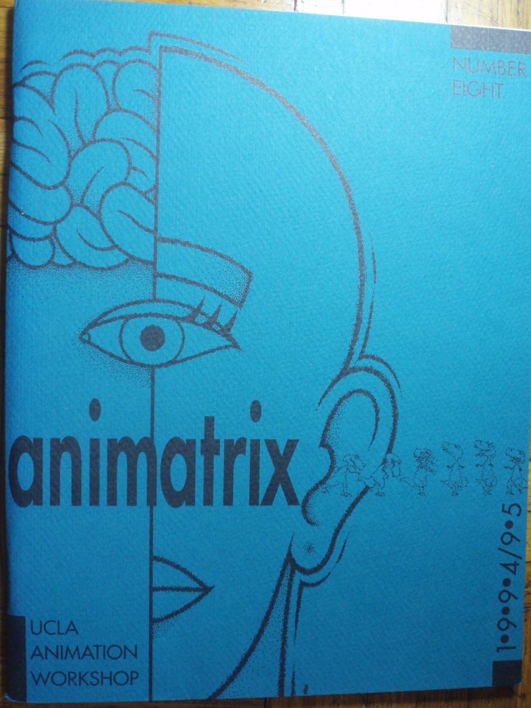 ANIMATRIX magazine side cover Issue 8   1994