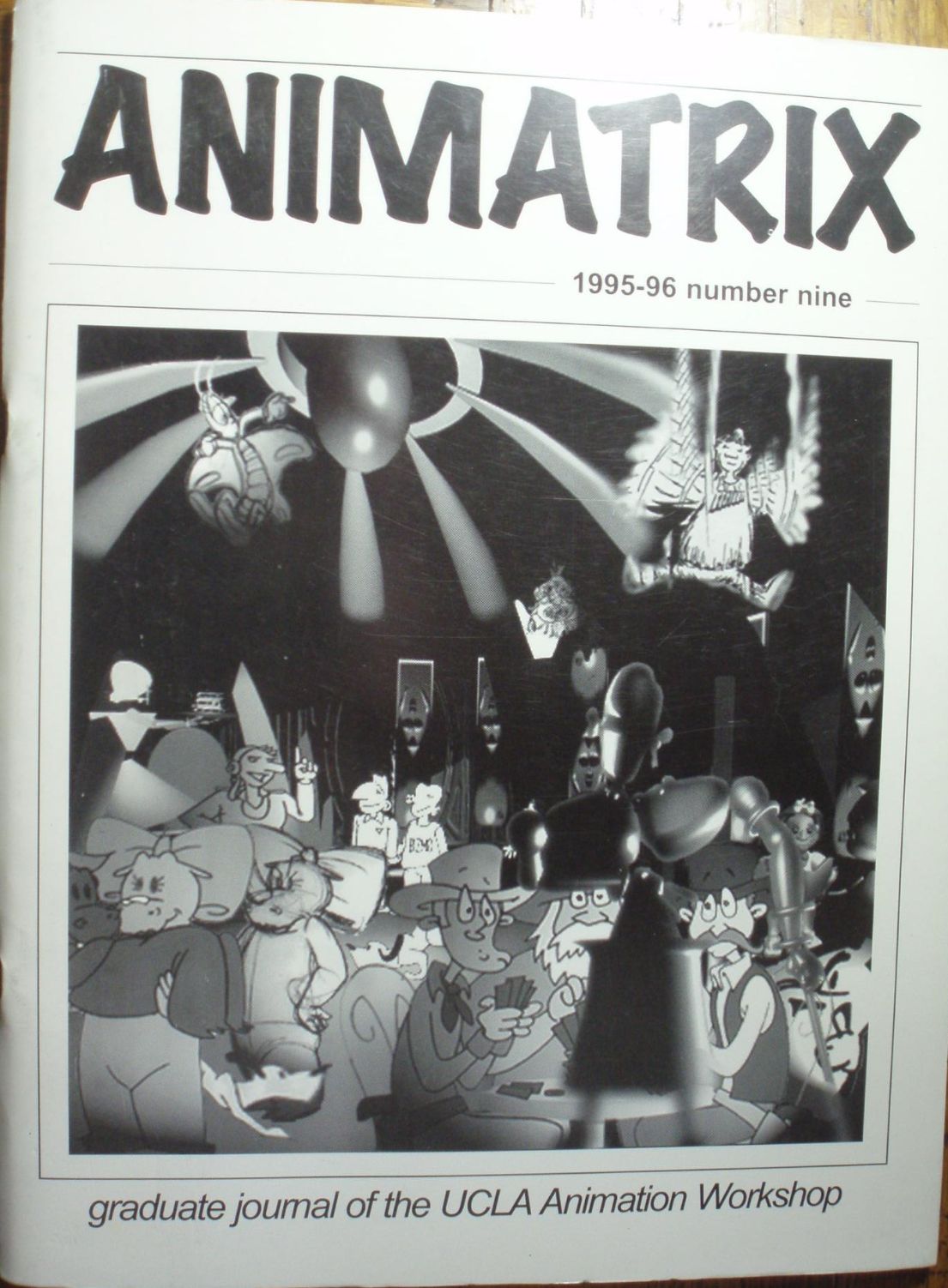 ANIMATRIX magazine side cover Issue 9   1995