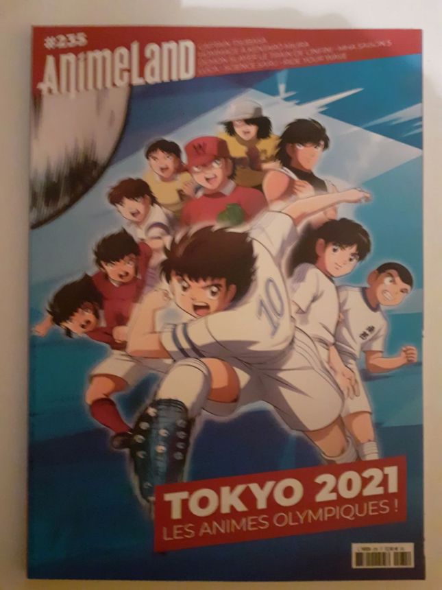 ANIMELAND magazine side cover Issue 235   2021