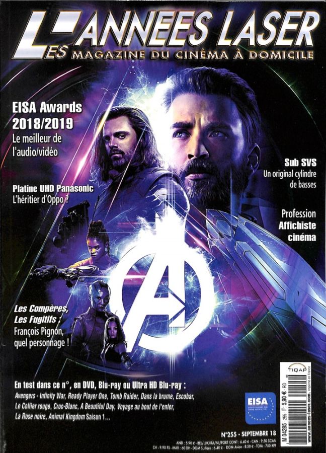 ANNEES LASER | LES magazine side cover Issue 255  September 2018