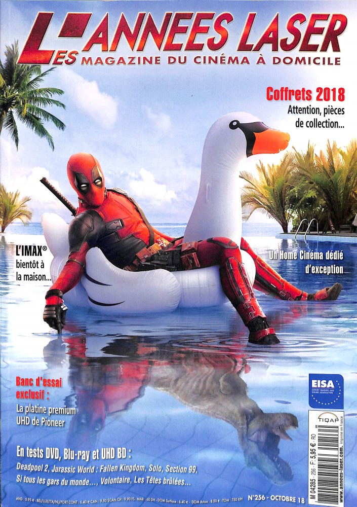 ANNEES LASER | LES magazine side cover Issue 256  October 2018