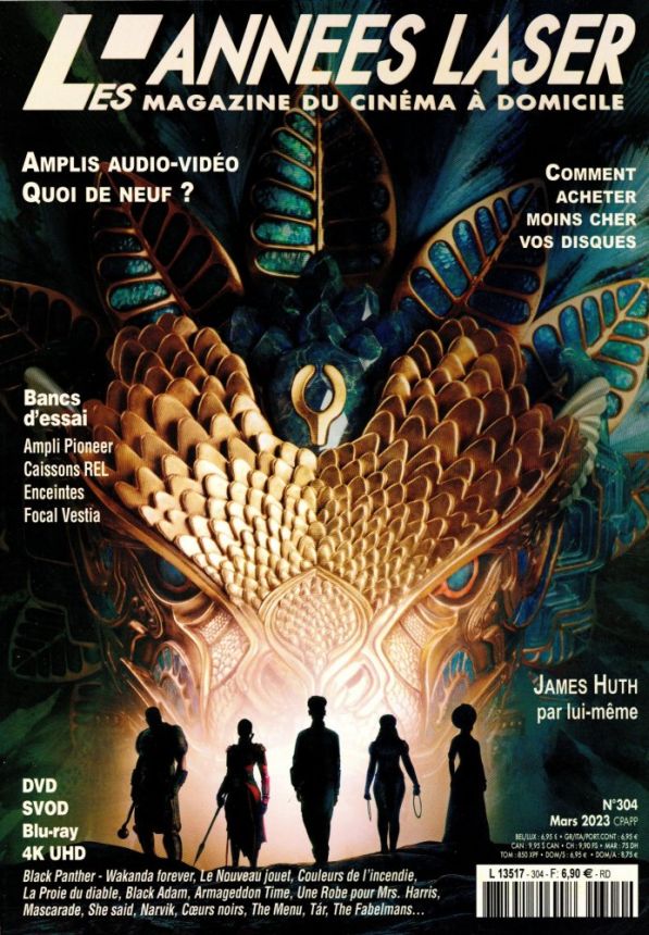 ANNEES LASER | LES magazine side cover Issue 304  March 2023