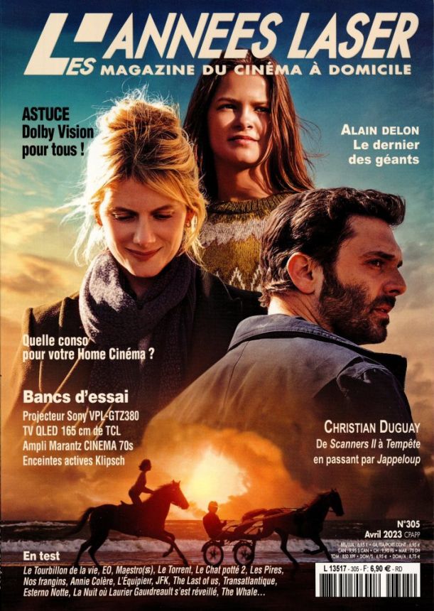 ANNEES LASER | LES magazine side cover Issue 305  April 2023