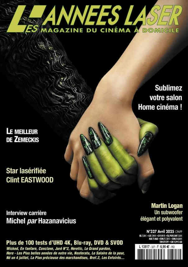 ANNEES LASER | LES magazine side cover Issue 327  April 2025