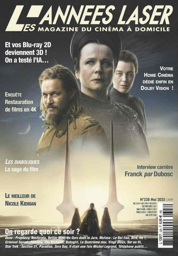 ANNEES LASER | LES magazine side cover Issue 328  May 2025