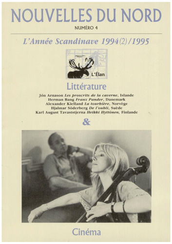 ANNEE SCANDINAVE | L magazine side cover Issue 4  1994
