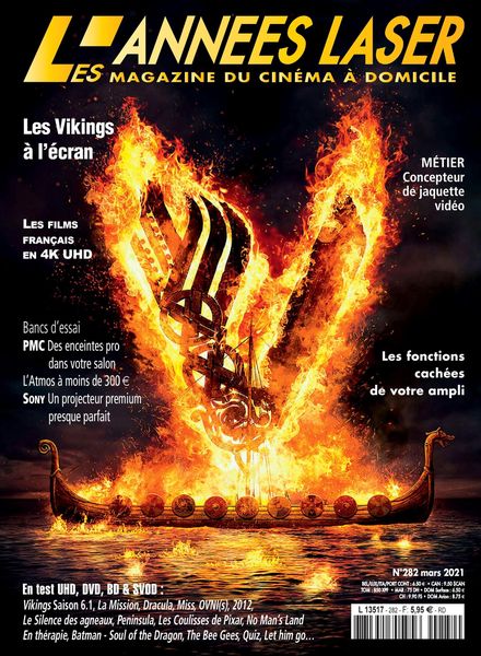 ANNEES LASER | LES magazine side cover Issue 282  February 2021
