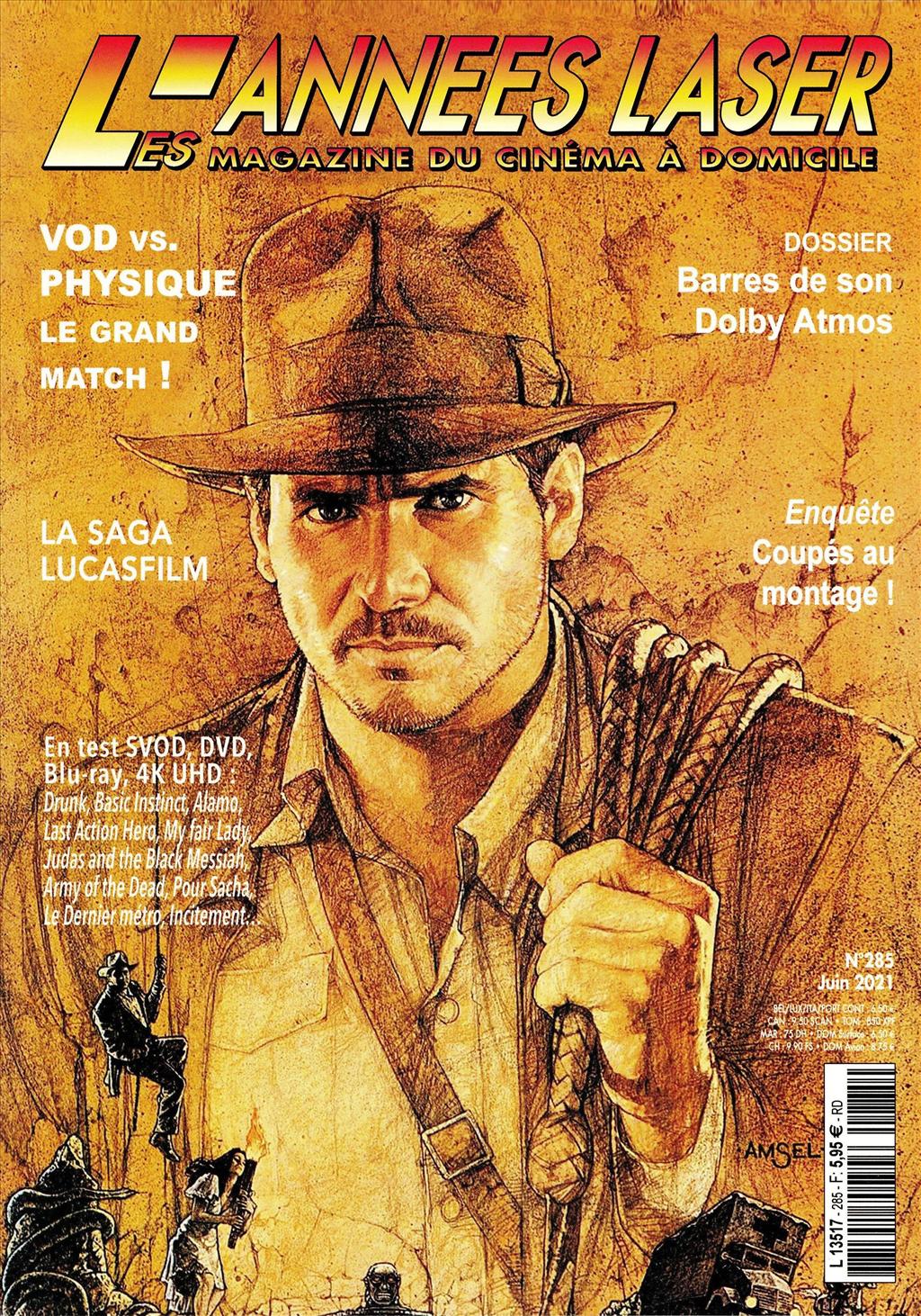 ANNEES LASER | LES magazine side cover Issue 285  June 2021
