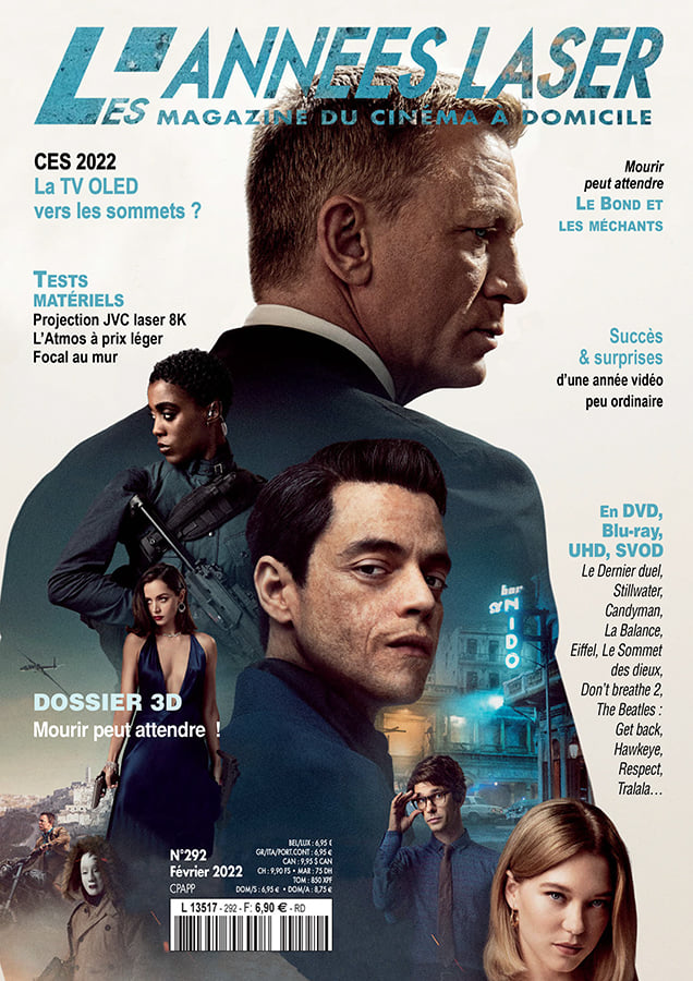 ANNEES LASER | LES magazine side cover Issue 292  February 2022
