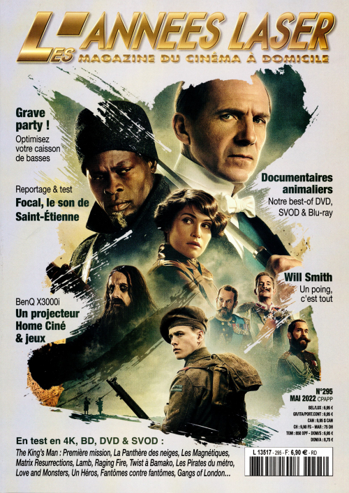 ANNEES LASER | LES magazine side cover Issue 295  May 2022